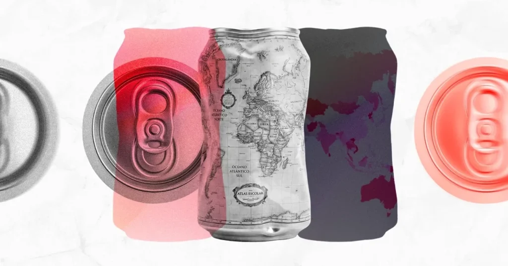 A fuga das latinhas: como a exportação de sucata complica a indústria brasileira de alumínio A fuga das latinhas: como a exportação de sucata complica a indústria brasileira de alumínio