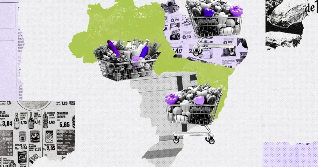 Juros altos cortam gastos em supermercados agora