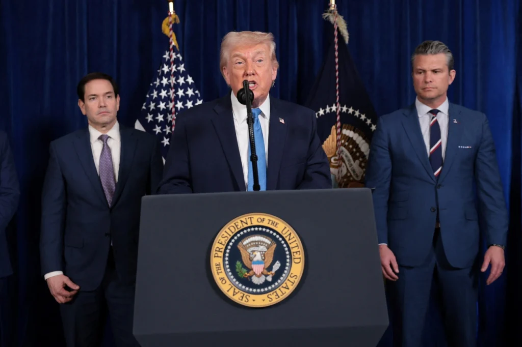 EUA assume controle da Venezuela agora para garantir transição segura diz Trump